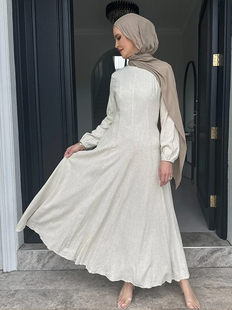 Muçulmano abaya vestidos femininos sólido fino jalabiya eid 2025 ramadan marrocos islam vestidos largos árabe longo robe dubai abayas kaftan