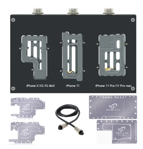 WL-HT007 Heating Desodering Station For iP7-11 12 13 14 15 Pro Max Motherboard Heat Disassembly Layer Chip Welding Repair Tool