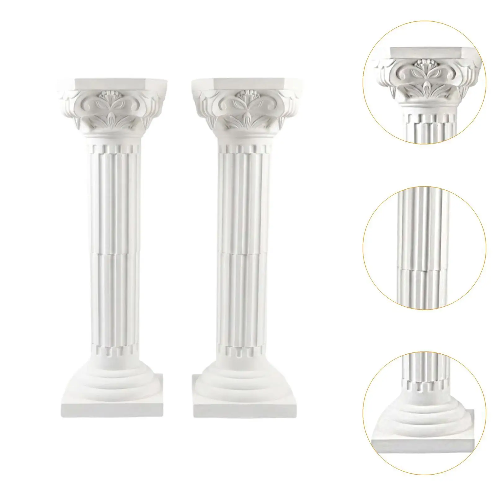 Wedding Roman Column Photography Prop Artistic Decorative Pedestals Flower Pot Columns Stand for Ceremony Party Event Decoration