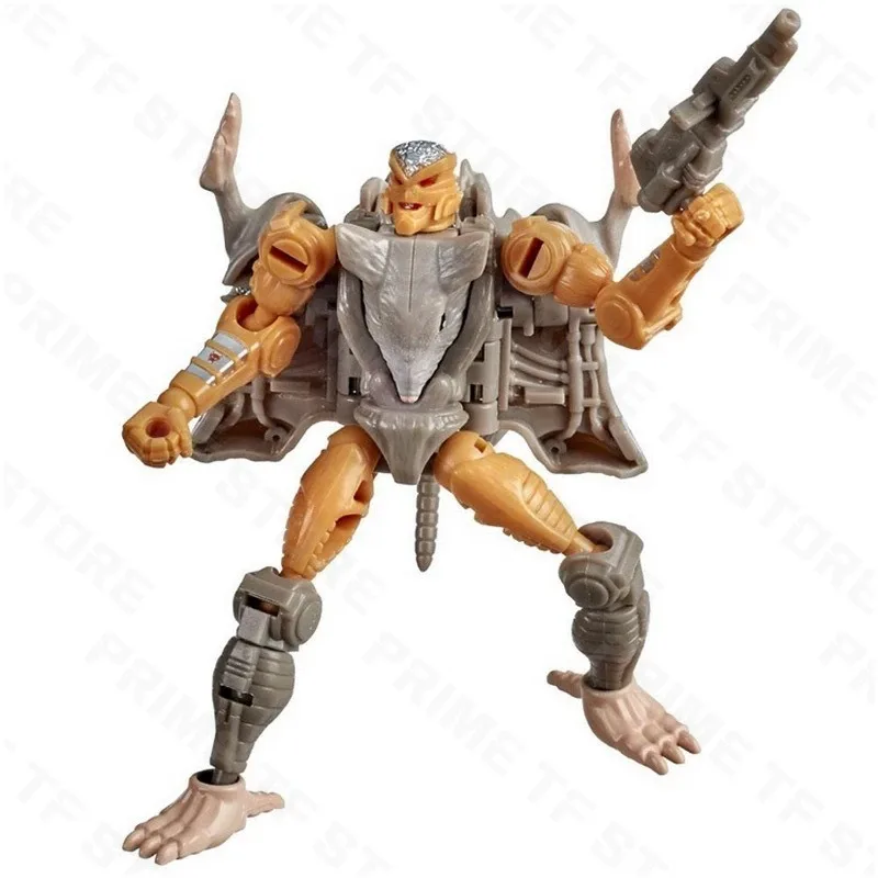 Original Hasbro Transformers Toy War for Cybertron Kingdom WFC-K2 Rattrap Core-class Anime Figure Action Model Gift