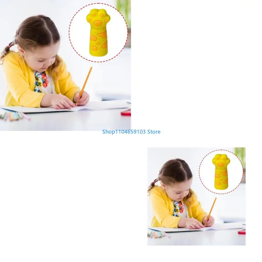

7 Pcs Silicone Pencil Tip Protective Cover Cats Claw Pencil Caps Pencil Extender Holder For Artists Students
