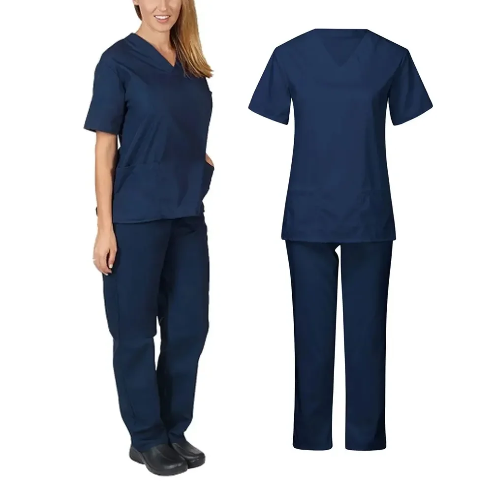 زي طبي مناسب للجسم للنساء ، مجموعات فرك ، إكسسوارات تمريض ، فساتين جراحة المستشفى ، عيادة أسنان ، ملابس عمل لصالونات التجميل