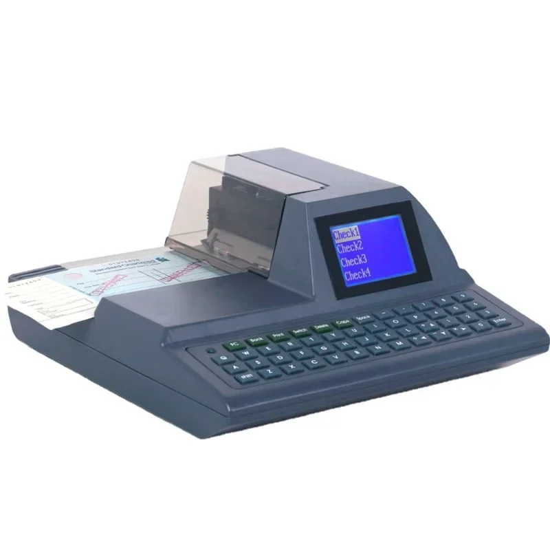 Intelligent Automatic Full-Keyboard Check Printing Printer cheque writer Check Writing Machine Cheque Writer Hot sales