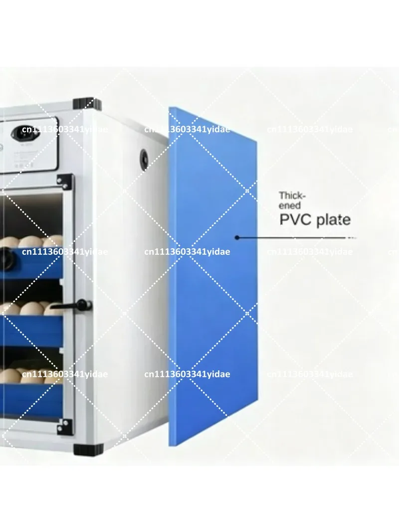 Smart Egg Incubator 204/136 Capacity Fully Automatic for Chicken Duck Goose Quail Hatching