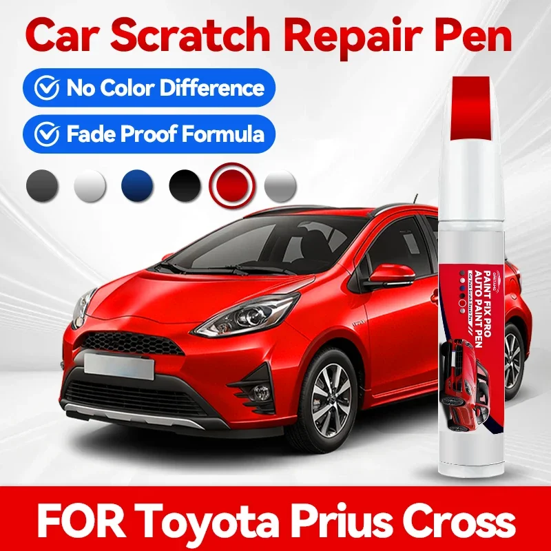 

Ручка-корректор для ремонта лакокрасочного покрытия Toyota Yaris Cross 1990-2026, средство для удаления царапин, аксессуары для авто, черный цвет