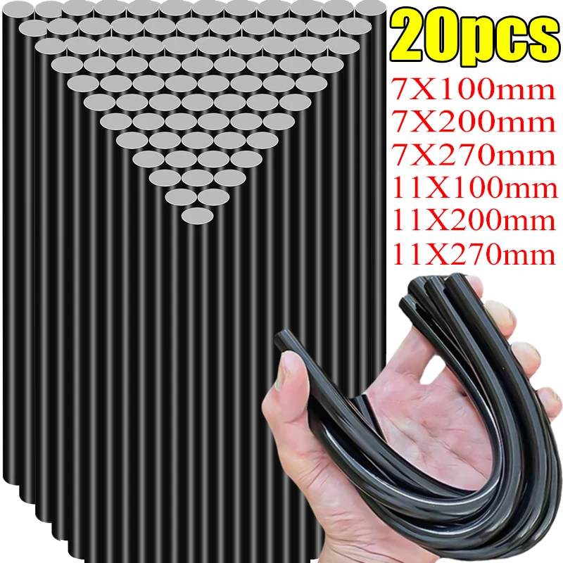 

7/11mm Hot Melt Glue Sticks Car Body Dent Paintless Removal Repair Strips Kits for DIY Craft Toys High Adhesive Melt Glue Stick