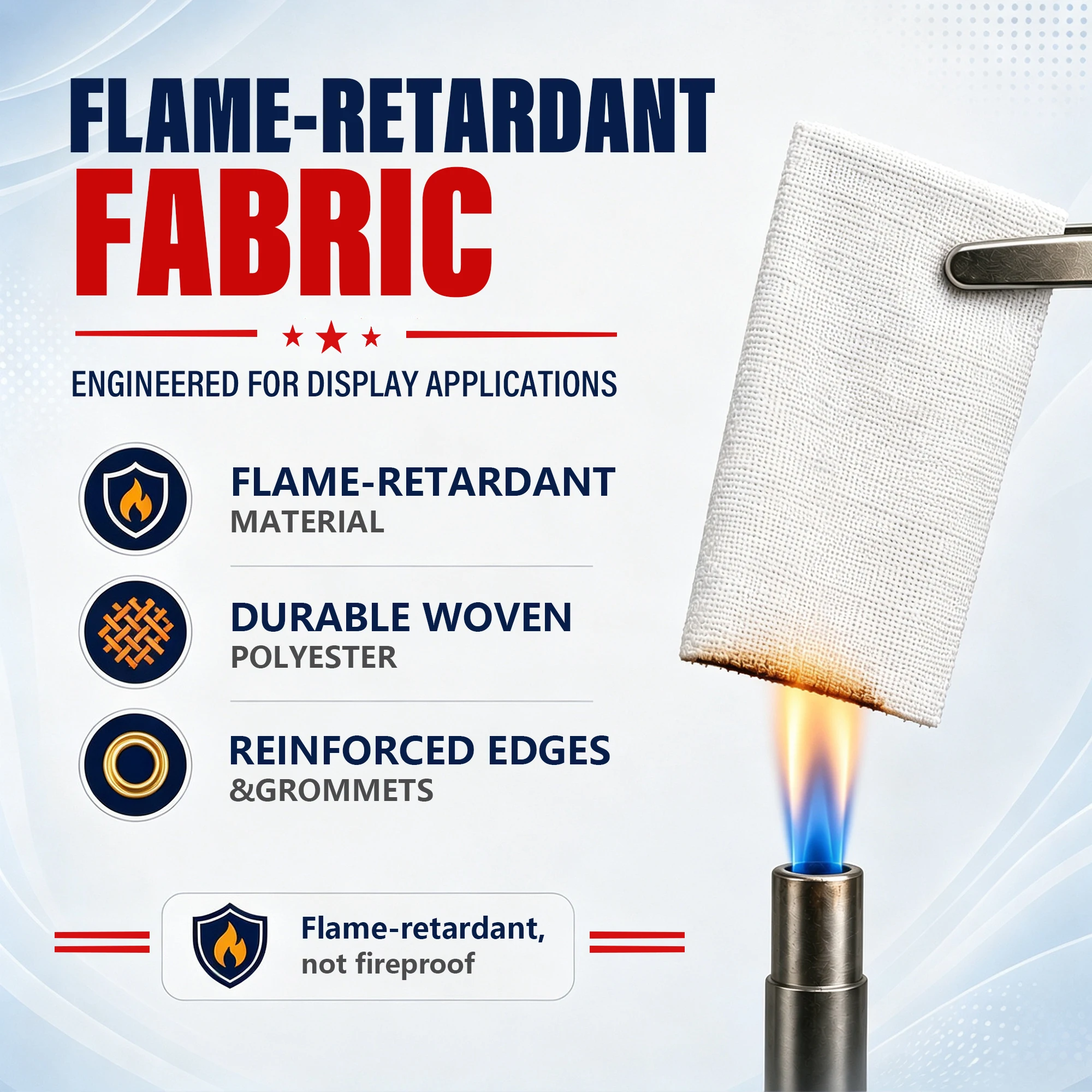 Custom Flame Retardant Fabric Flags for Outside Business Using, Flag Factory over 15 Years Old