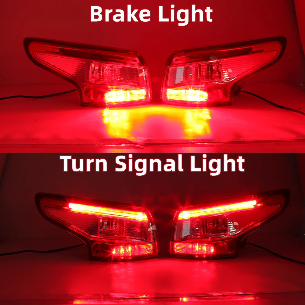 Rear Stop Brake Tail Light For Nissan Qashqai 2014 2015 2016 Car Accessories Turn Signal Warning Fog Lamp