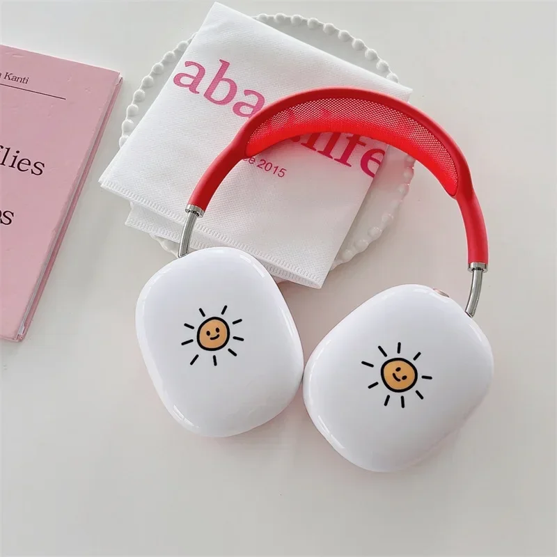 

Sun and Moon Suitable Apple Airpods Max Protective Case Anti Drop Minimalist Earphone Case