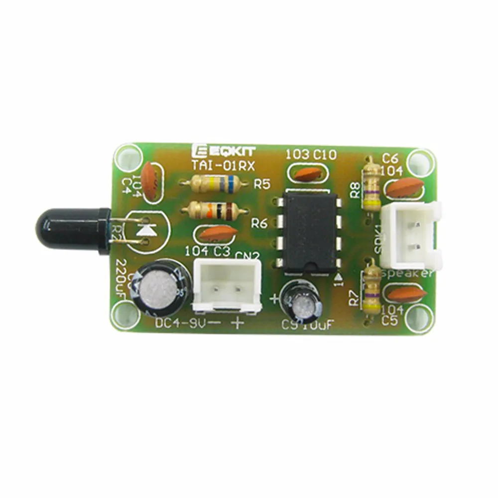 DC 5V DIY Kit TAI-01 Infrared Audio Transceiver IR Sound Voice Infrared Transmission Module Electronic Welding Practice