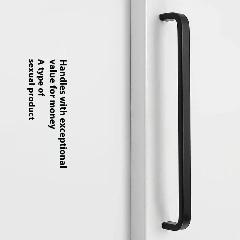 الحديثة الحد الأدنى تسحب خزانة تسريحات الذهب الأسود الفضة خزانة مقابض الأبواب خزانة مقابض أدراج أثاث المطبخ Hardw