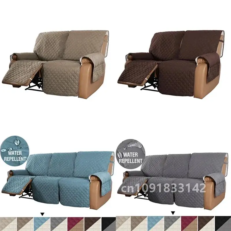 2 3 Seater Recliner Chair Cover Pet Dog Kid Sofa Mat Lazy Boy Chair Covers Relax Lounger Couch Towel Sofa Armchair Slipcovers