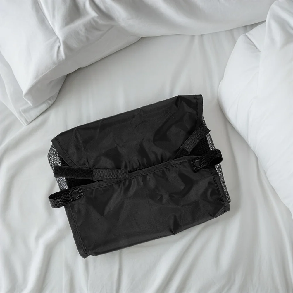 2 قطعة سلة التخزين عربة التثبيت السريع للإزالة قابل للغسل شبكة شبكة بضائع لعربة يدفع باليدين السفر الأساسية الأبوة والأمومة يجب #5