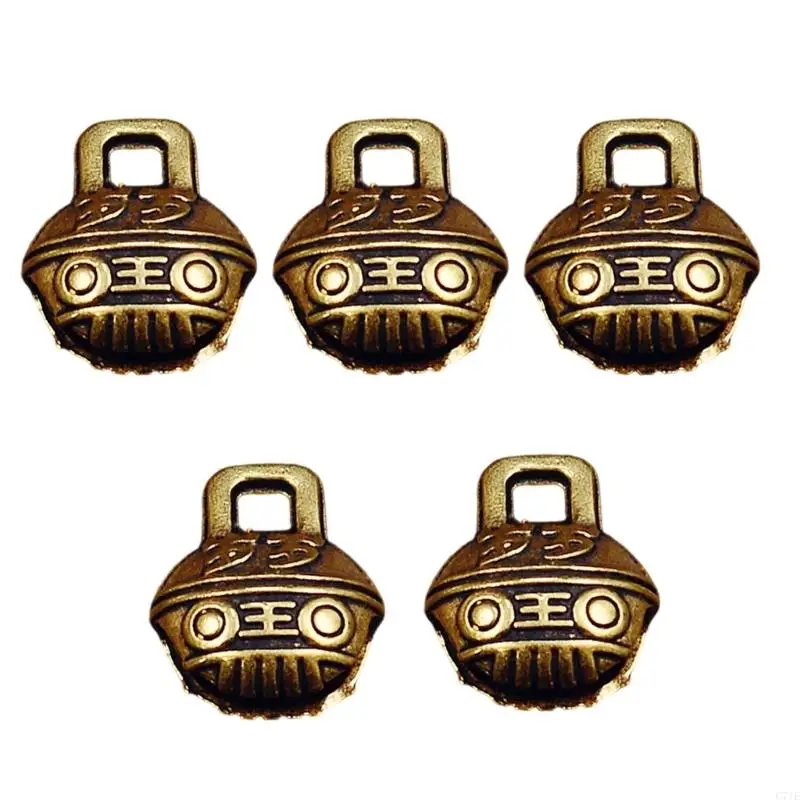 Artistic Handcrafted Longevity Pendant DIY Craft Copper Material Findings For Jewelry Enthusiasts