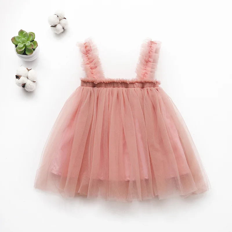 

Kids Girl Dress Summer Baby Dress for Girls 2023 Beach Sundress Lace Tulle Tutu Children Clothes Dresses Vestidos 1-5 Years