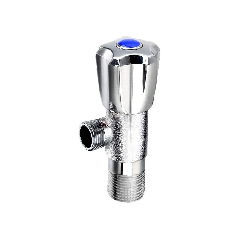 

Household triangle valve all brass cold water heater large flow toilet low lead angle valve switch thickened