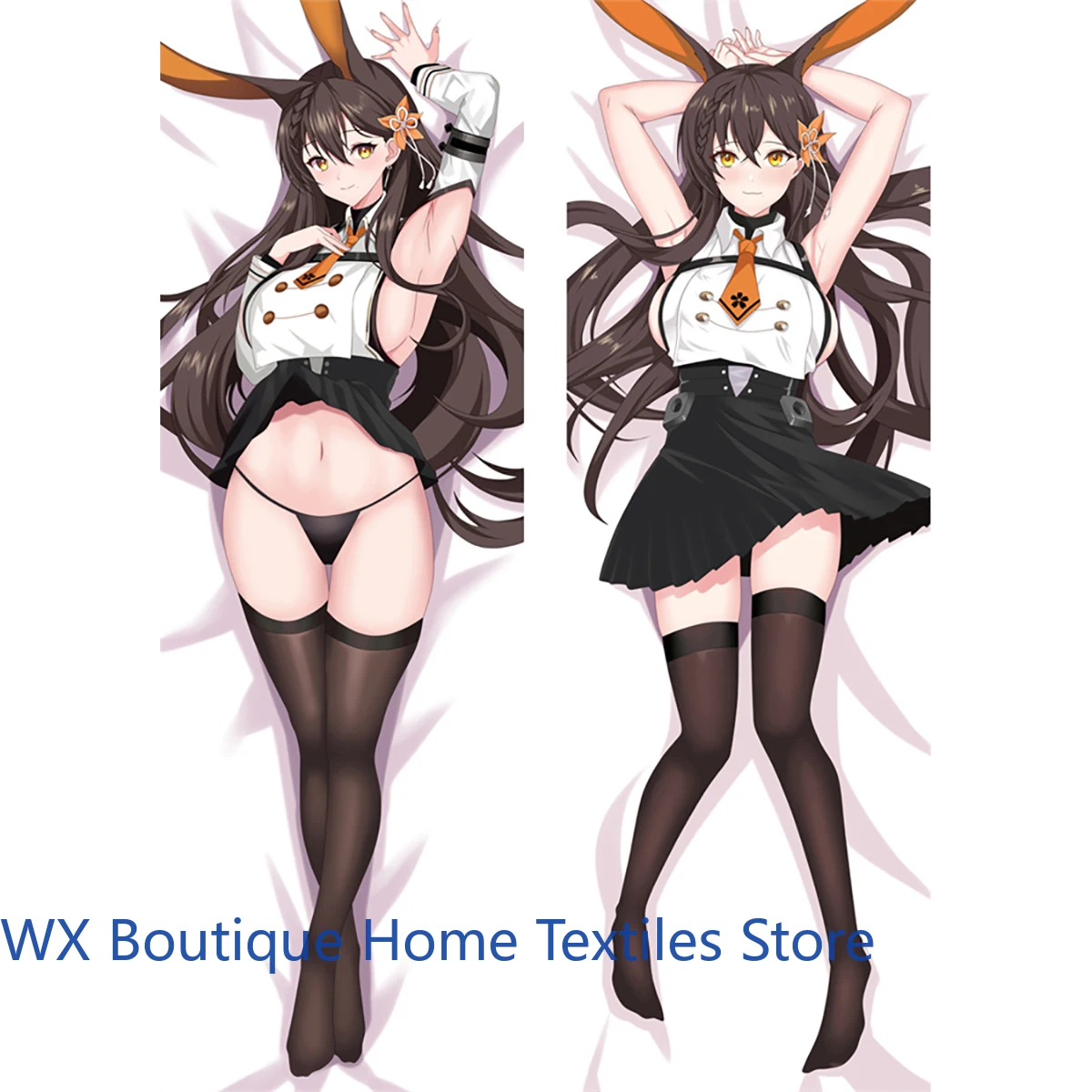

Dakimakura Azur Lane Chikuma Full Body Pillow Case Otaku Pillowcase Game Throw Cushion Cover