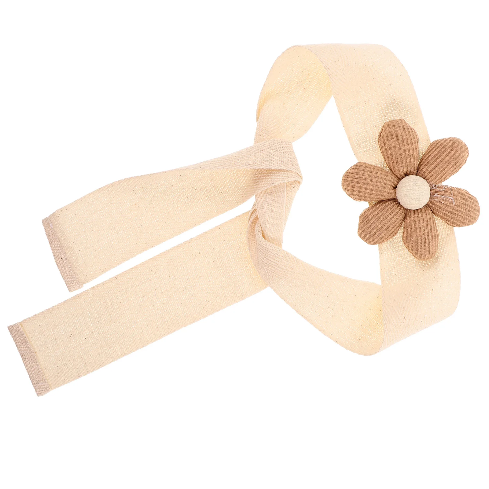 رباط ستائر مزين بالزهور بتصميم بوهو وظيفي لمظلات السيارات سهلة التخزين وإكسسوارات ديكور منزلي محمولة #1