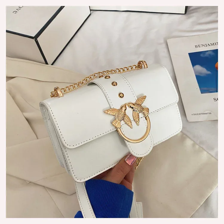 

2025 New Women's High-End Bag - Small Square, Chain Shoulder/Messenger, Casual Versatilegood