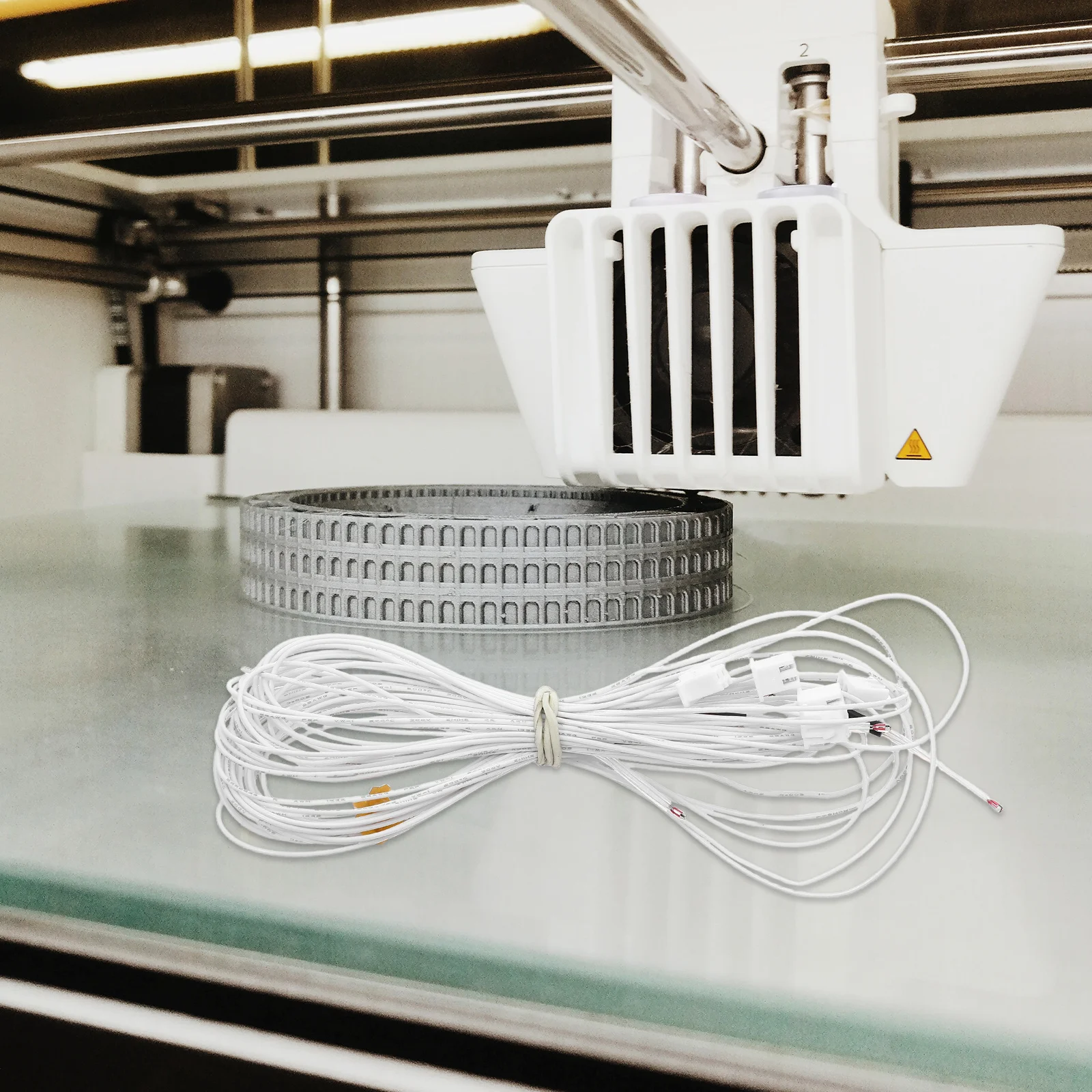 5 قطعة طابعة ثلاثية الأبعاد الثرمستور درجة الحرارة التحقيق K نوع عالية الدقة الحرارية الاستشعار استجابة سريعة الحرارة فوهة السرير رصد #3