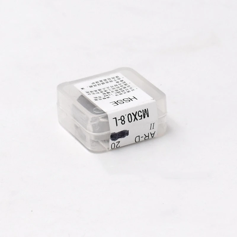 Hrse troquel redondo ajustable para mano izquierda, troquel de corte de hilo de Seel inoxidable
