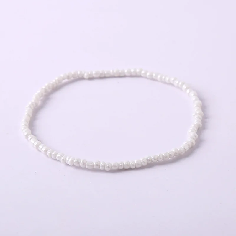 17-teiliges Set aus elastischen Armbändern mit Perlen im Boho-Stil für Damen, stapelbare, dehnbare Armreifen, bunte Boho-Strandarmbänder, handgefertigter Schmuck. – Detail 15