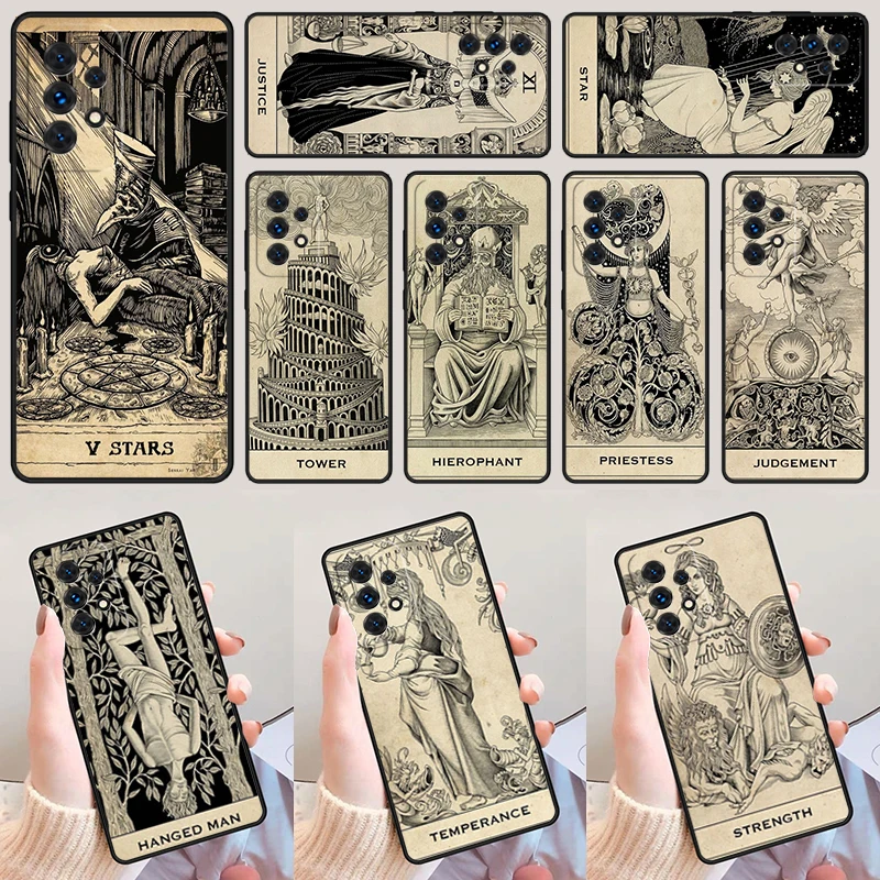 Tarot Cards For Halsey HFK For Samsung A52 A72 A73 A20e A21S A50 A70 A11 A12 A42 A31 A40 A51 A71 A32 A80 A91 Phone Case Cover