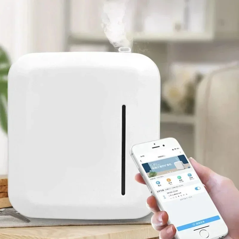 Inteligentny dyfuzor zapachowy Bluetooth sterowanie telefonem komórkowym 300m3 czysta maszyna zapachowa olejku eterycznego domowe centrum handlowe urządzenie zapachowe