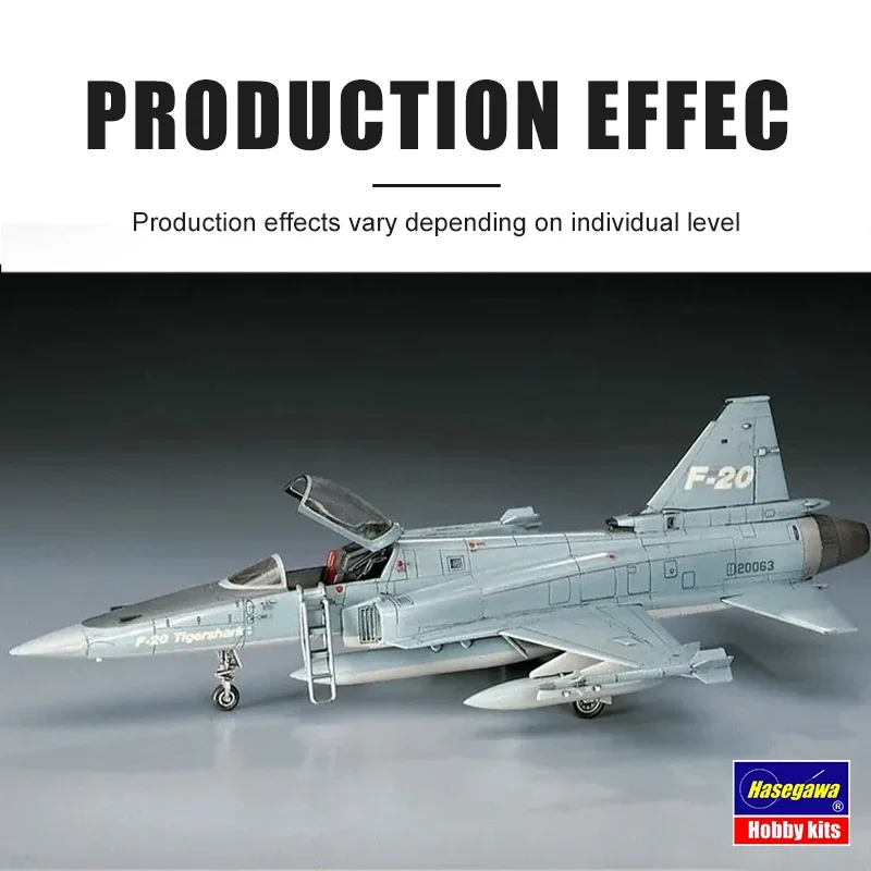 Hasegawa, Assembled Aircraft Model Kit H00233 F-20 Tigershark Fighter 1/72