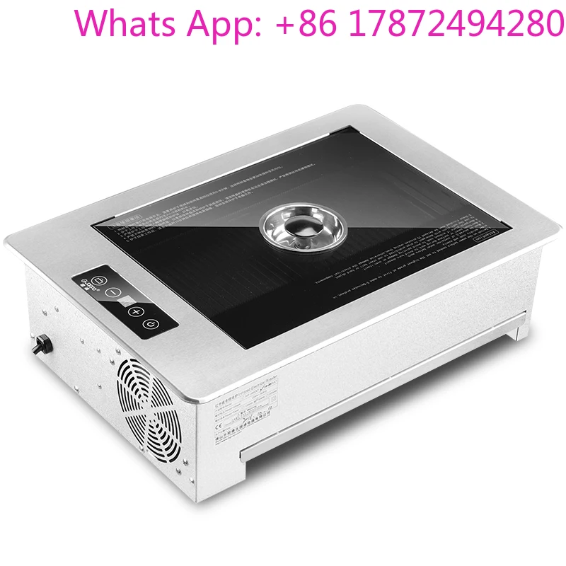Embedded Smokeless Korean Grill Electric Barbecue Machine Restaurant Kitchen Equipment