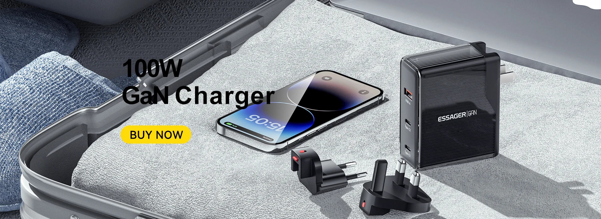 Essager 20W GaN PD USB C Charger for iPhone 14 13 12 11 Pro Max Mini SE Phone QC3.0 PD 3.0 USB Type C Fast Charging for iPad Air