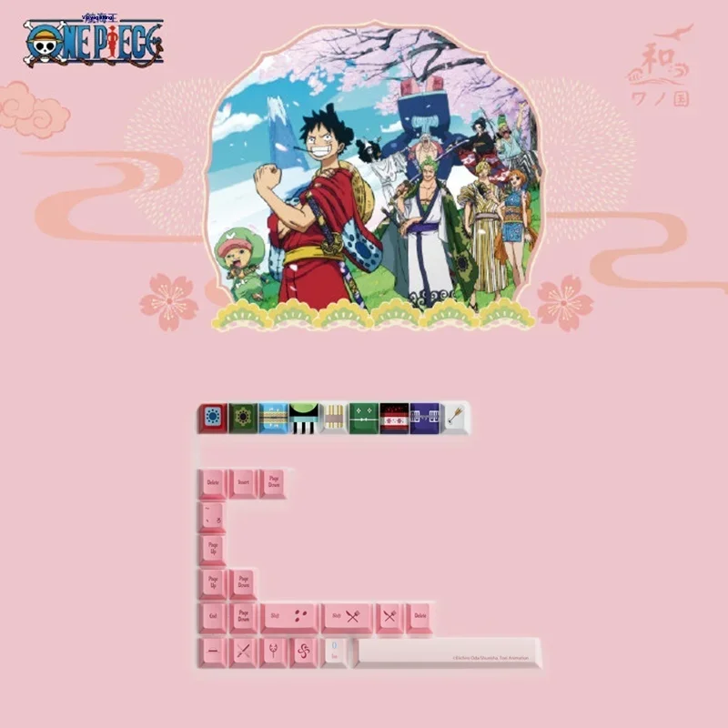 Imagem -03 - Akko-custom Universal Keycaps One Preço Wano Country Altura Original Sublimação Eixo Satélite Pbt