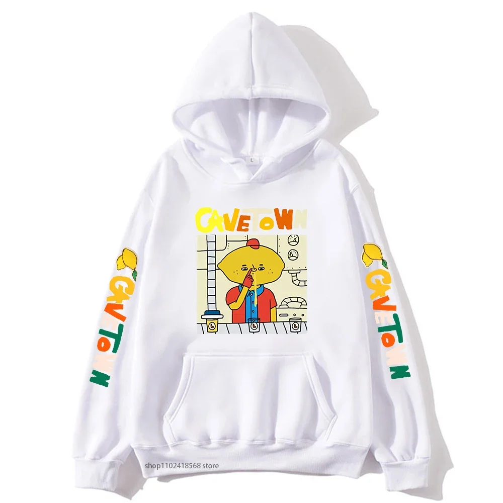 Cavetown Lemon Boy Hoodies England Music Cartoon Graphic Sweatshirts Hot Song Kawaii Clothes for Mens Hooded Soft Unisex Hoodie