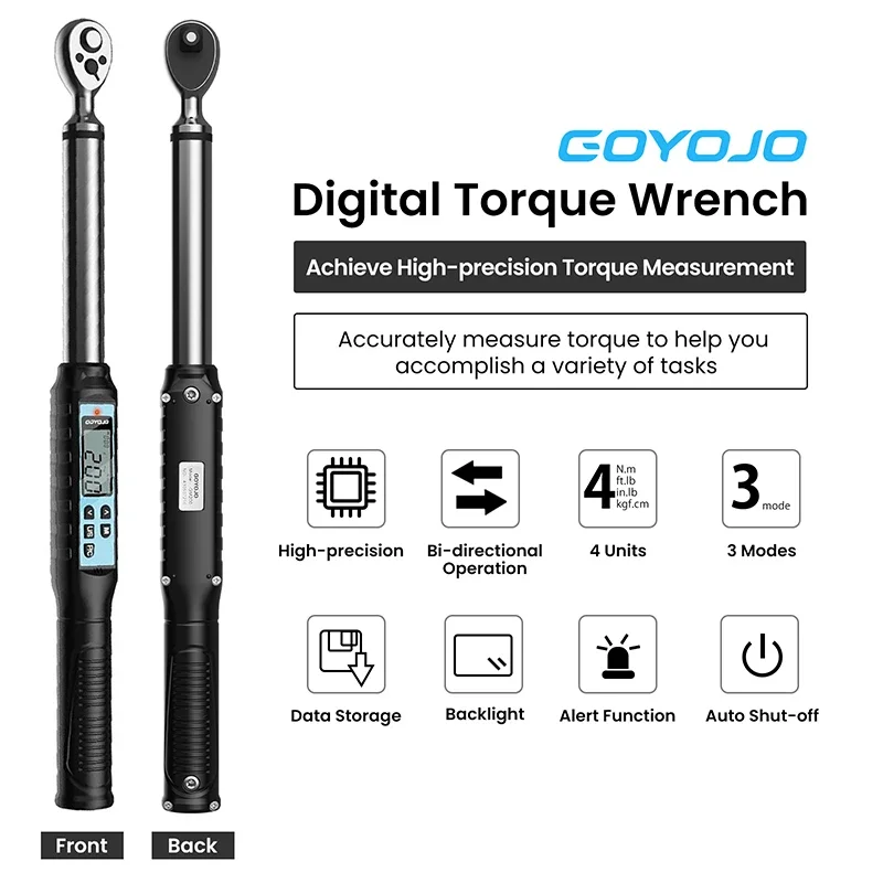 GOYOJO Digital Torque Wrench 1/2