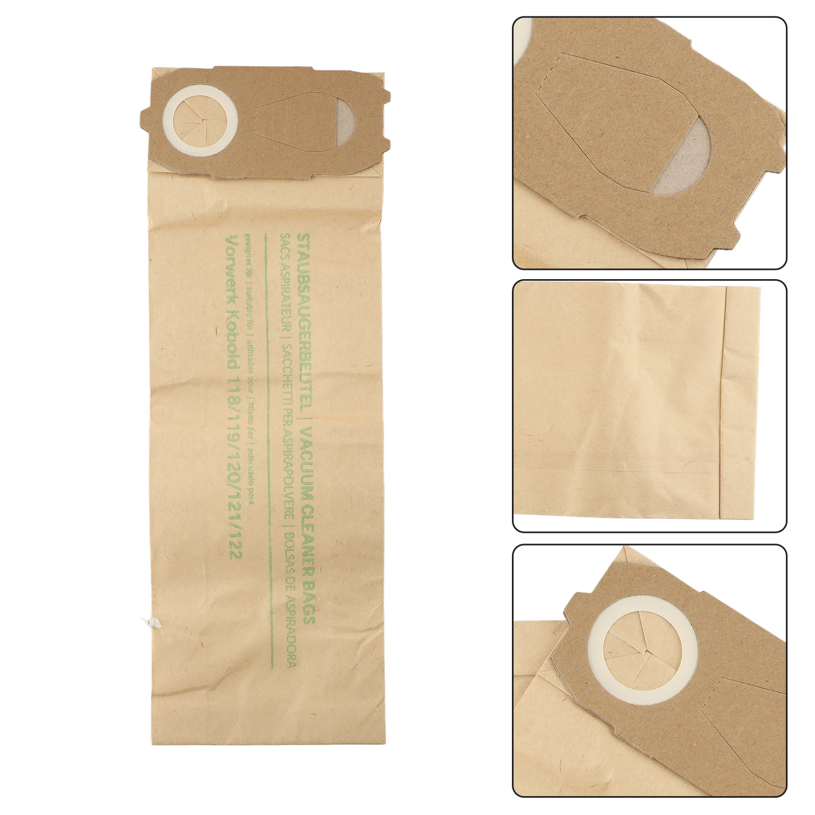 5 Pcs Dust Bags For VK 118 119 120 121 122 Vacuum Cleaner Household Vacuum Cleaner Replacement Spare Tool Part Accessories