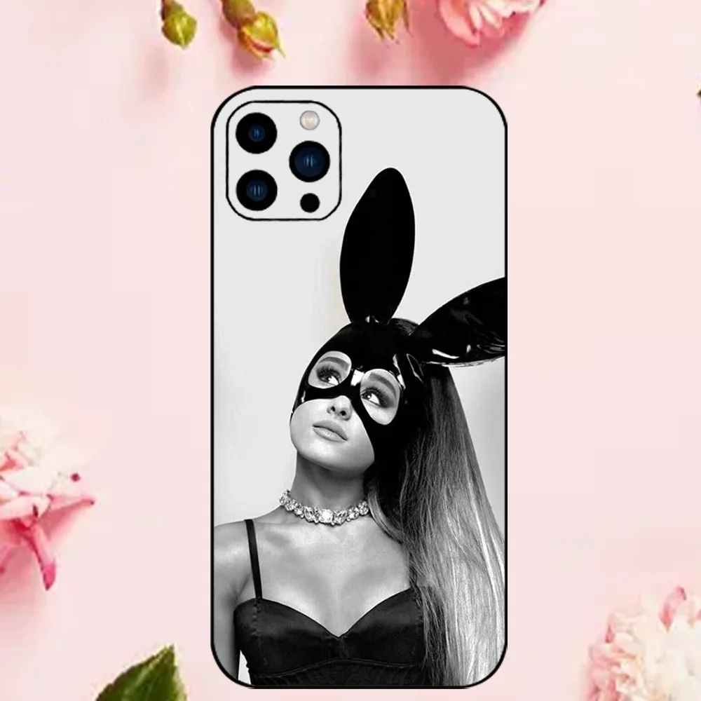 A-Ariana G-Grande Phone Case For iPhone 15 14 13 12 Mini 11 Pro Max X XR XS 8 SE Plus Shell