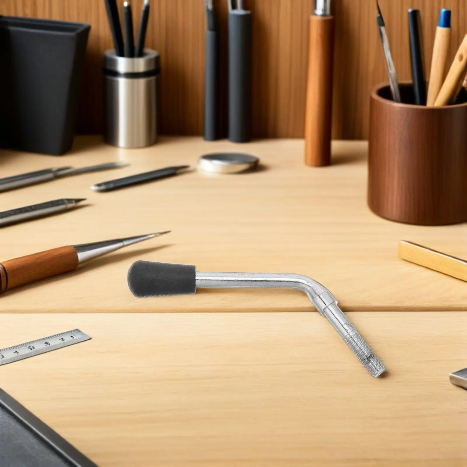 Bench Drill Locking Screw M12x60 Thread Heavy Duty Drill Press Table Lock Ergonomic Crank Clamping Handle Replacement Metal