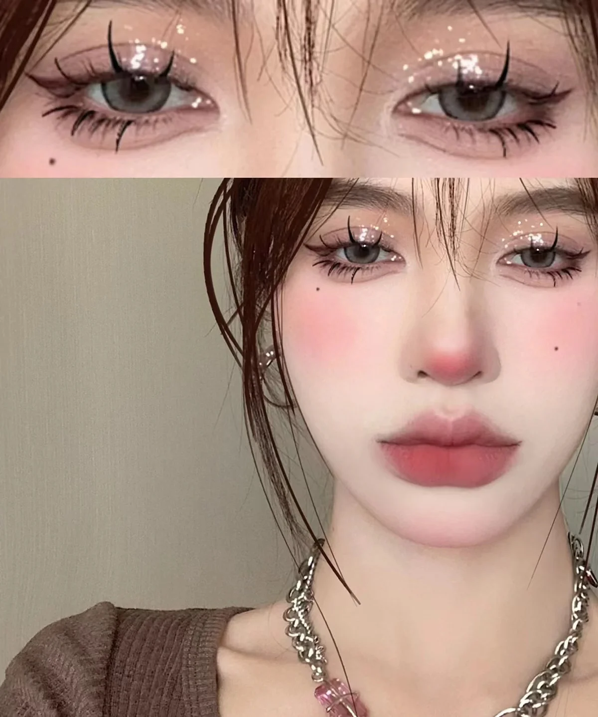 لوحة ظلال عيون مكونة من 4 ألوان، لون القهوة، أرجواني عميق، أنيق مقاوم للعرق، لوحة ظلال عيون خالية من التلك، حجم السفر، ظلال عيون