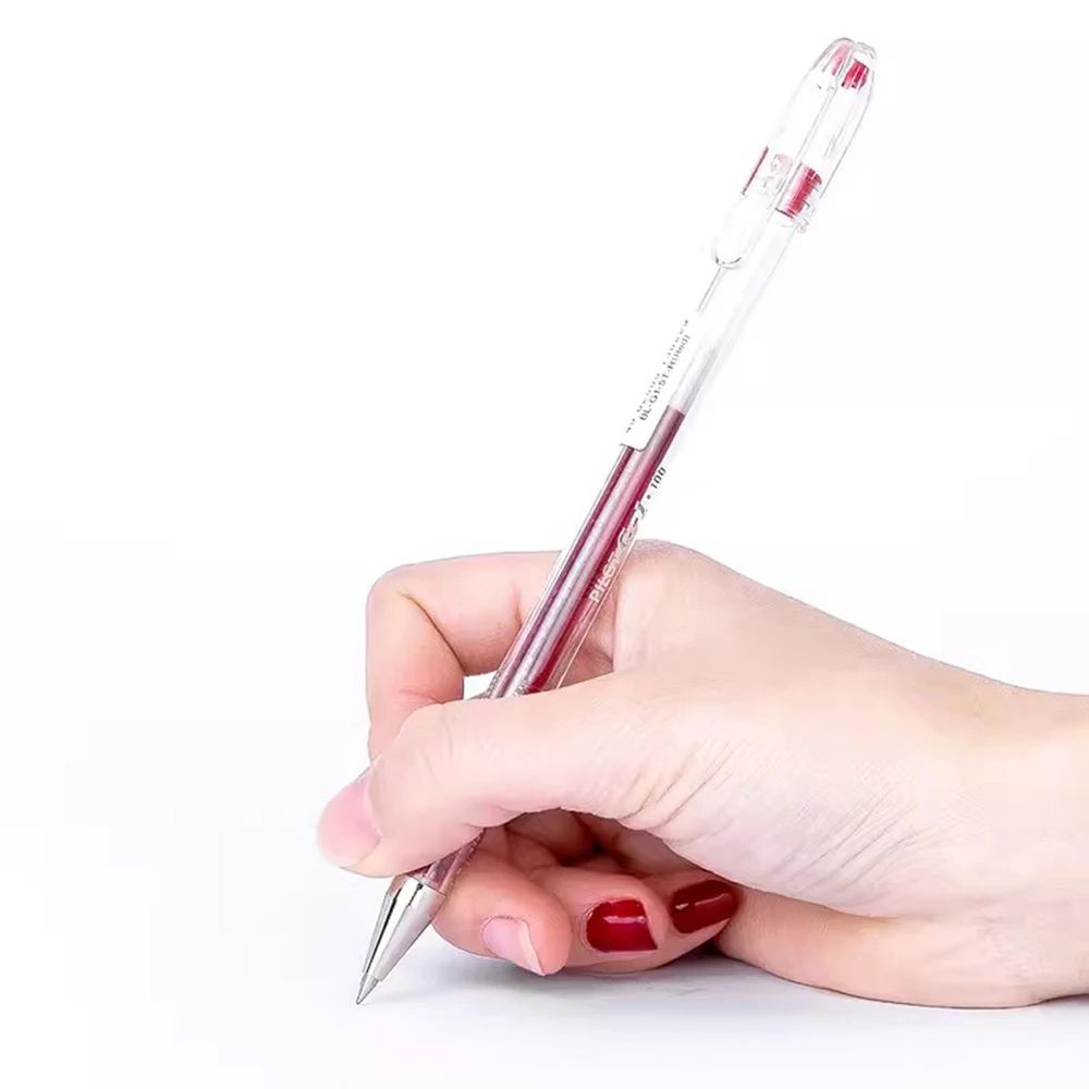 اليابان الطيار هلام مجموعة أقلام BL-G1 سعة كبيرة 0.5 مللي متر رصاصة مقاومة ورقة غير ملطخة اللوازم المدرسية مكتب القرطاسية #5