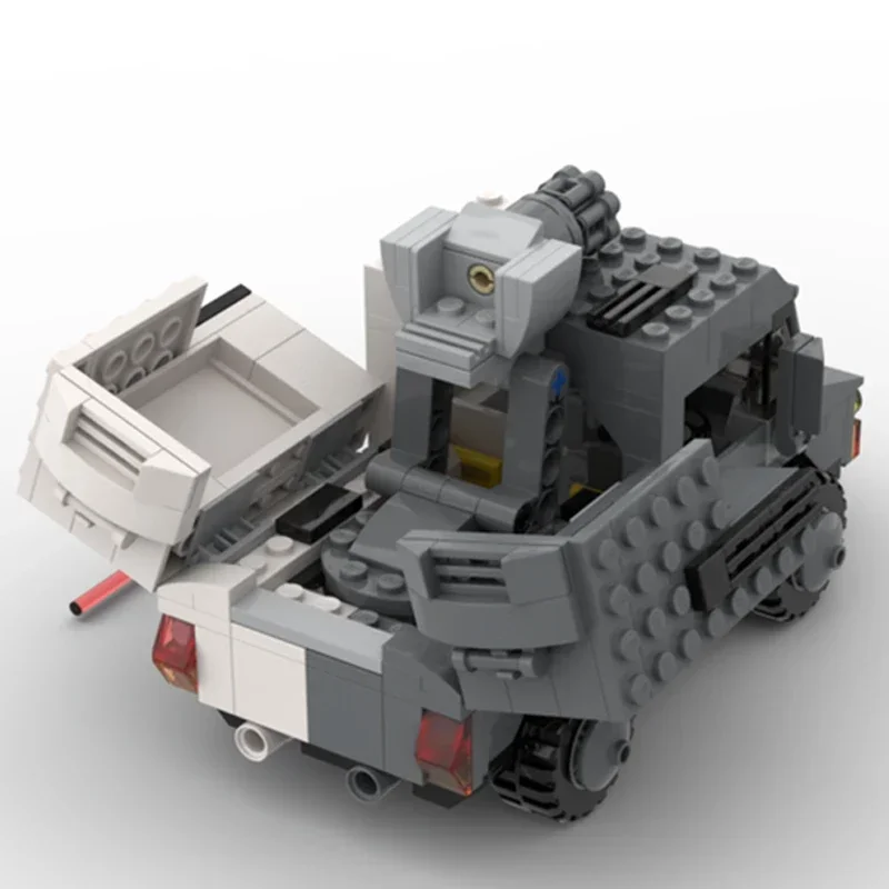 Technische Moc Bricks Movie Car Series Model Gepantserde Truck Modulaire Bouwstenen Geschenken Speelgoed Voor Kinderen DIY Sets Assembleren