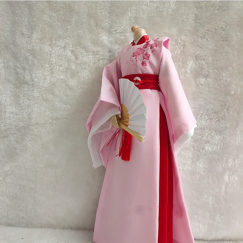 OB27 1/6 Figure Doll 1/4 1/3 BJD Clothes Ancient Costume Hanfu Robe Outfit For BJD/SD YOSD MSD SD13 Girl ID75 Accessories A1352