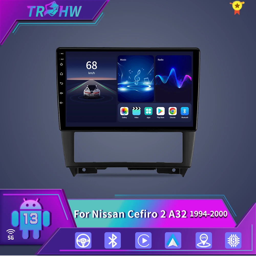 

For Nissan Cefiro 2 A32 1994 - 2000 Car Radio Multimedia Video Player Navigation stereo GPS Android No 2din 2 din dvd