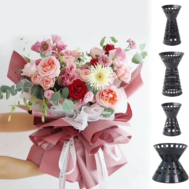 Подставка для упаковки букетов Подставка для растений Подставка для свежих цветов База для букета Фиксирующая основа для букета Композиция упаковки Цветочные материалы