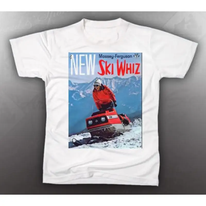 VINTAGE MASSEY FERGUSON SKI WHIZ TEE-SHIRT LIKE NOS SHORT SLEEVE STYLE