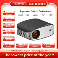Touyinger ET32 1500ANSI Full HD 4K Projector  5G WIFI Home theater Media Video Player Smart Beamer