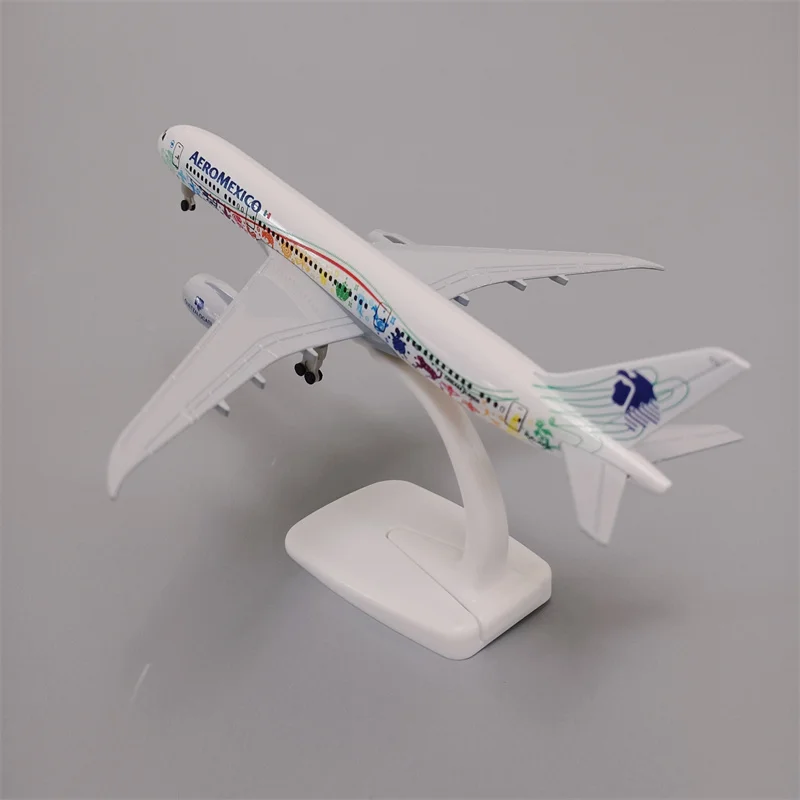 19cm ar mexicano aeroméxico companhias aéreas boeing 787 b787 airways liga de metal avião modelo diecast avião modelo & rodas aeronaves