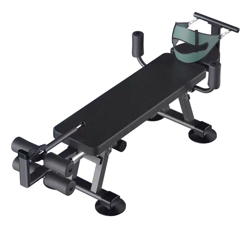 Dispositivo eléctrico inteligente para aumentar la altura, camilla de pierna de tubo de acero de PVC, máquina de inversión de tracción Lumbar Cervical para uso doméstico