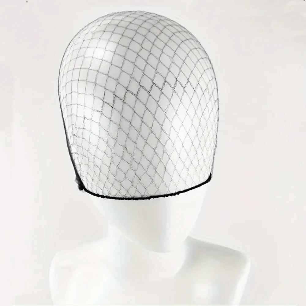 20 piezas de red para el cabello de nailon duradera para moño, herramienta de peinado, negro, Beige, marrón, 5Mm, red para el cabello para pelucas, redes para el cabello de malla