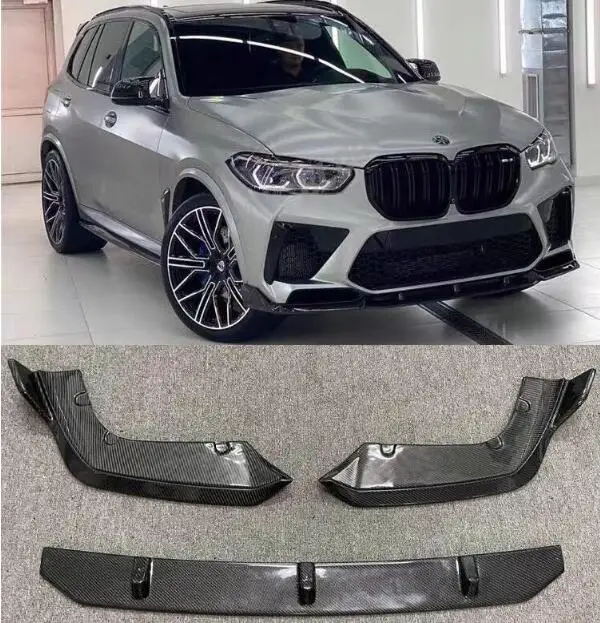 

Передний бампер из углеродного волокна/АБС для BMW F95 X5M 2019 2020 2021 2022 2023