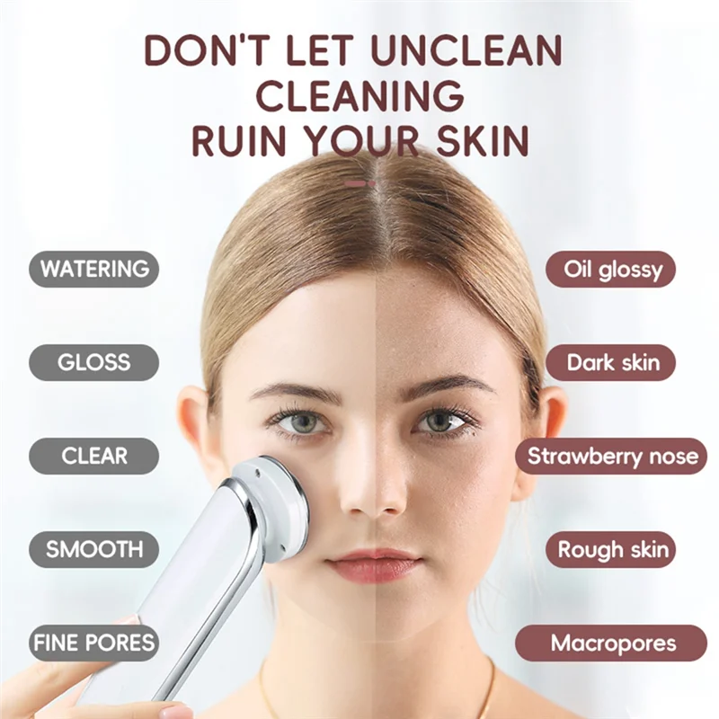 【PARTY】Multifunctional Beauty Device Facial Skin Care Electric Massage Tool Cleanse Rejuvenate Face Beauty Equipment